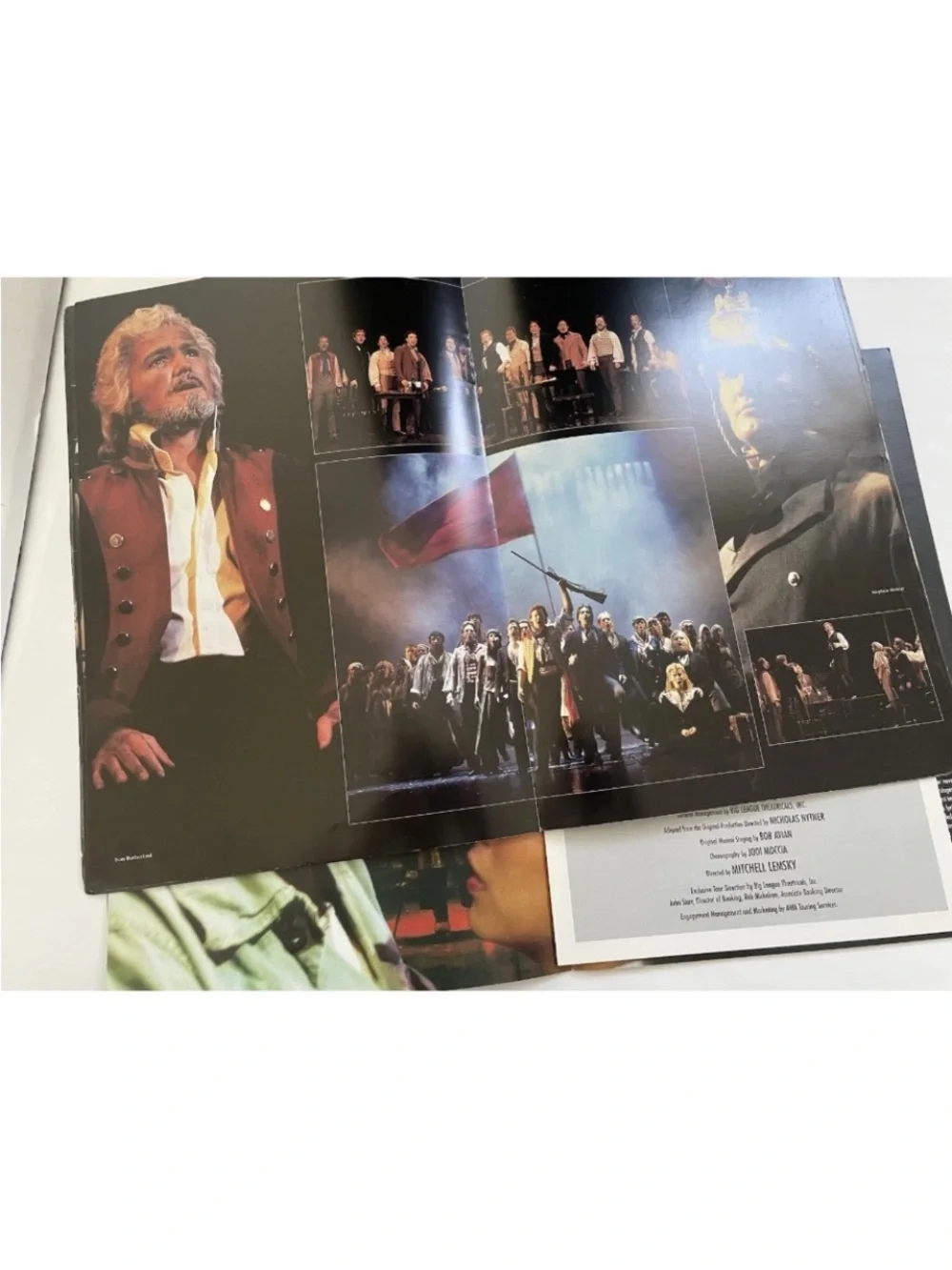 Les Miserables, Miss Saigon Broadway Theater Souvenir Program Set Bundle